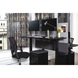 LUXOR cloison bureau, gris clair, largeur 1600 mm, hauteur 600 mm, prof. 20 mm - Cloisons de bureau proposées en deux couleurs - 2