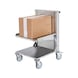 KONGAMEK platform trolley made of C3 stainless steel with load levelling function - Platform trolley made of C3 stainless steel, load capacity 150 kg - 3