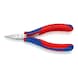 KNIPEX electronics gripping pliers, 115 mm, flat round jaws - Gripping pliers for electronics - 2