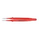 KNIPEX precision tweezers, VDE extra-fine tips 160&nbsp;mm - Precision tweezers, straight, pointed, 150&nbsp;mm - 2