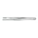 KNIPEX tweezers, blunt round tips 120&nbsp;mm - Precision tweezers robust shape - 2