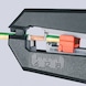 KNIPEX csupaszítófogó, 180 mm, önbeálló - Automatikus kábelcsupaszító fogó, 0,2–6 mm² - 2