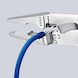 KNIPEX VDE elektro-installatietang 200&nbsp;mm tweecomponentenhandgreep - VDE-elektro-installatietang voor vastpakken, snijden en krimpen - 2