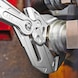 Pinzas de presión KNIPEX, 400&nbsp;mm hasta 85&nbsp;mm de ancho de llave, cromadas - Pinzas de presión, ajuste rápido - 3