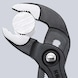 Pince auto-ajustable Cobra KNIPEX 150&nbsp;mm, larg. max. 30&nbsp;mm, t. polie, p. plast. - Pince auto-ajustable Cobra Hightech - 8