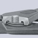 Pince à circlips KNIPEX A4 320 mm, inserts pour bagues externes - Pinces de précision pour anneaux de retenue à pointes en acier ressort serties - 2