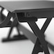 Desk top attachment height-adjustable, 940 x 580 x 135 - 455 mm, black - Desk top attachment height-adjustable, with scissor mechanism - 2
