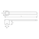 Sleutel voor 22 mm DIN 6368 opsteekdoorn - Moersleutels - 2