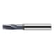 Multi-range thread milling cutter with neck recess solid carbide straight shank HA - 1