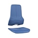 BIMOS cushion, faux leather Magic, colour blue for swivel work chair NEON