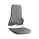BIMOS Supertec cushion, black, for NEON swivel work chair