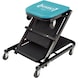 Ležaljka/sedište, nosiv. 150 kg, 1198 x 450 x 130 mm (ležeći) vis. sed. 420 mm - Kombinovano sedište za sedenje i ležanje - 1