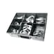 Worm gear hose clamps, assortment box containing 105 pieces