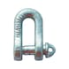 D形锁扣，类似 DIN 82101，负载能力 2000 kg - 钩环 - 1