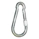 Snap hook with screw locking device - 1