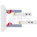 Placas base ATORN para portaherramientas de roscar, AI 22 +0,5 - Placas base para soporte para herramientas de roscado - 3