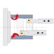 Placas base ATORN para portaherramientas de roscar, AE 16 +0,5 - Placas base para soporte para herramientas de roscado - 3