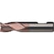 ATORN 一次性 SC 铣刀，3 刃，10.0 毫米，MF TiAlN，DIN 6535HB 柄 - 一次性整体硬质合金铣刀 - 1