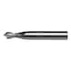 ORION solid carbide chamfer cutter, 90 degrees, dia. = 3.0 mm shank DIN 6535 HA - Solid carbide chamfer cutter - 1