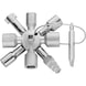 KNIPEX Universalschlüssel TwinKey für gängige Schränke und Absperrsysteme 92 mm - TwinKey Universal-Schlüssel - 1