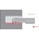 ATORN Mini-Schneideinsatz AIR 10,0mm L45 4 TR HC5640 - Miniaturschneideinsatz Typ AI HC5640 - 4