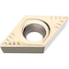 ATORN indexable insert, negative, DCMT 11T308-MS HC7210 - DCMT indexable insert, medium machining MS HC7210 - 1