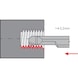 Plaquette à saigner miniature ATORN AIR 3,0mm L15 A55 HC5640 - Plaquette à saigner miniature de type AI HC5640 - 3