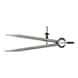 Compasuri cu vârf cu arc ORION, lungime până la articulație 125 mm