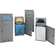 Module de tri des ordures Vario120, récipient int. alu gris, 1 100x450x450 mm - Récipients de recyclage - 2