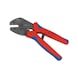 KNIPEX crimping tool MultiCrimp with 3x spare magazine length 250&nbsp;mm - Crimping pliers with exchange profile magazine 'MultiCrimp' - 1
