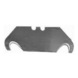 Spare blades for 53646, hook shape, pack of 10&nbsp;pieces