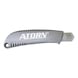 ATORN 美工刀，带 18-mm 美工刀刀片，金属罩 - 工具刀，带金属壳体和夹紧轮 - 2