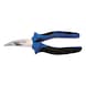 ATORN three-way pliers, bent, 160 mm, polished, 2-component grip