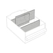 RAACO drawer, type F, H x W x D 80 x 153 x 218 mm, 250 mm depth, without divider - Drawer - 1