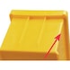 RASTERPLAN nyitott tárolódobozok, méret: 2, 500x300x200 mm, sárga - Nyitott tárolódoboz - 2