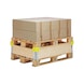 Stacking corners PPC material, yellow packing unit with 20 pieces - Stacking corners - 2