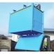 Flap bottom cont. type FB 1000 capacity 1.00 m³ LxWxH 1040x1245x1145 mm galv. - Flap bottom container - 3