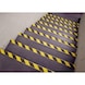 Anti-slip adhesive tape, black/yellow, width 50 mm, length 18.3 m - Anti-slip adhesive tapes - 2