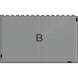 ergolastec munkaszőnyeg lapos szerk.el, B-szerk. típus, 1350 x 948 x 16 mm - Nitrilkaucsukból készült munkaszőnyeg, olajálló, gyulladásgátló - 2