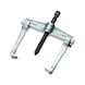 Two-arm puller with quick-adjustment puller hook - 1