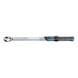 Torque wrench with reversible ratchet, adjustable - 1