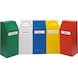 可回收材料垃圾筒 65 l，龙胆蓝，HxWxD 970x405x380mm，容量65 升 - 可回收材料垃圾筒 - 1