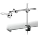 KERN boom stand OZB-A5211+OZB-A5301 - telescopic stand with table clamp, including microscope holder - 1