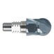 ATORN WK HSC 半径铣刀，220°，直径 = 20.0 x 15 x 26 毫米，H 型，T2，WK，50 号尺寸，尺寸 = 16 x 5 - 用于可互换刀头系统的整体硬质合金 HSC 球刀 - 1