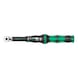 WERA Click TX torque wrench 1/4 inch torque wrench 2.5-25 Nm with bit holder - Click-Torque torque wrench with reversible ratchet/bit direct mounting - 1