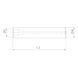 IMX16-G20L070S MITSUBISHI, Fräshalter - iMX-G, Fräserschaft - 2