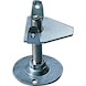 Pied réglable simple zingué galvanisé META CLIP - Pied réglable pour rayonnage automontable META CLIP - 2