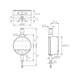 Comparateur électr. ATORN plage mes. 12,5 mm rés. 0,01 mm pr mesures dynamiques - Comparateur électronique - 4