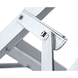 Aluminium folding step, double-sided access - 2