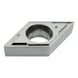 ATORN carbide indexable insert DCGT 04T002 EN-PM1 K400 - DCGT indexable insert, finishing FP1 HC7625 - 1